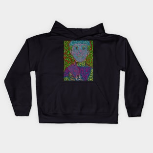 Andy Warhol Portrait - Pop Art Style Kids Hoodie